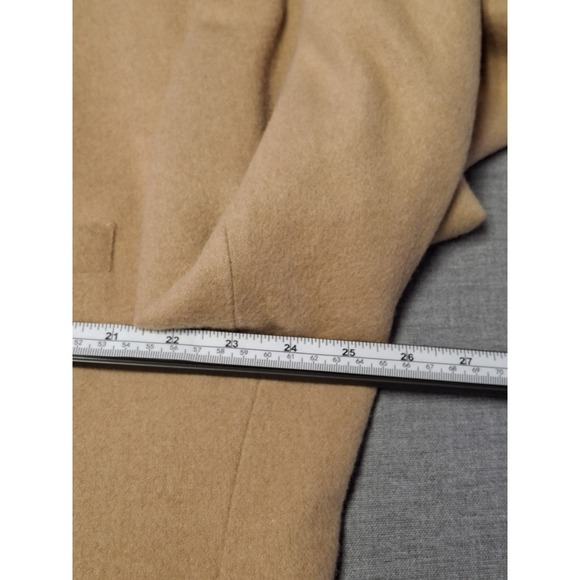 Botany 500 Camel Hair Blazer Mens 48R Long Tan 2 Button Notch Lapel USA - Picture 6 of 11